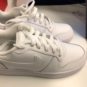 nike ebernon low white womens